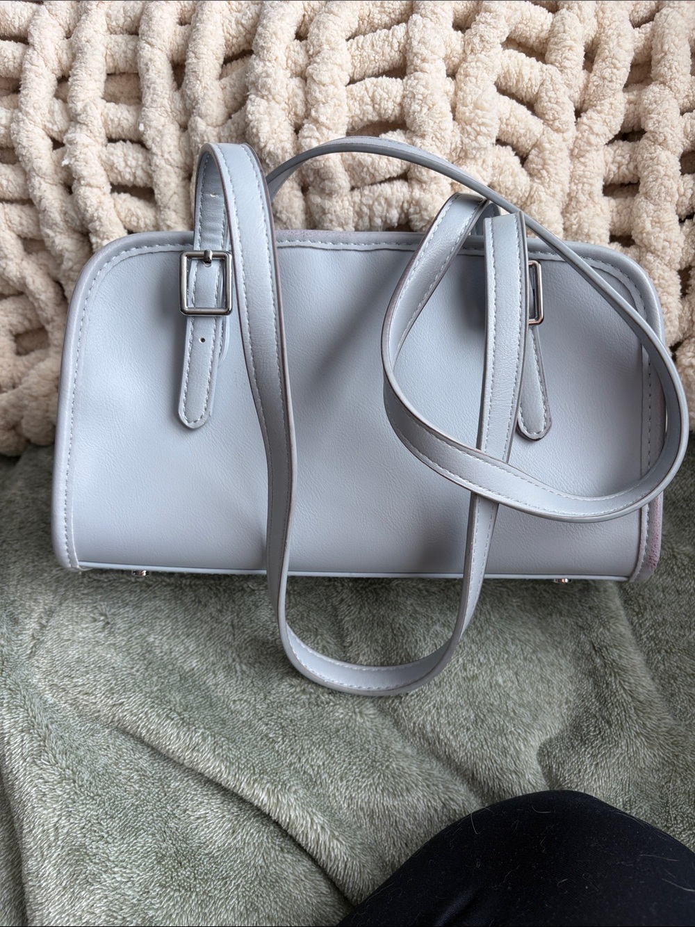 Classic Light Gray Women’s shoulder Bag